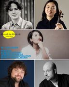 Am zweiten Abend musizieren im Klösterle Noé Inui, Kumiko Kasugai, Tomoko Akasaka, Sebastian Hennemann und Moritz Winkelmann.